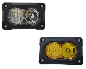 XL 20W Yellow LED Work Light 4 Inch Spot Flood Combo Pods Car Truck 12V 24V Front Retrofit Offroad Fog Lamps
