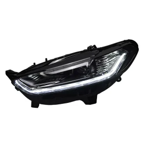XUNBAI 12V 25W LED Projector Headlight Assembly for Mondeo Fusion DRL Turn Signal Plug Play Upgrade Auto