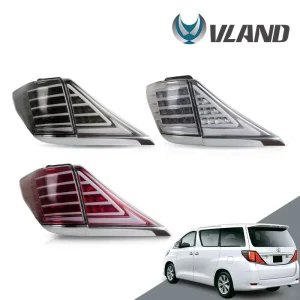 YAB AEF 0274 12V 35W Tail Light Assembly for Alphard ALFA Modified with Flowing Turn Signals