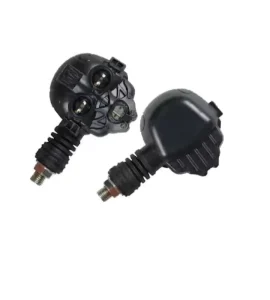 YCT-ZXD-035 12V Waterproof IP67 LED Turn Signal Light Rear Motorcycle Off-Road Vehicles Clear Lens Strobe Lighting System