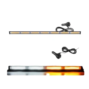 YD 35 inch COB LED Strobe Light Bar New Condition Traffic Advisor Emergency Hazard Warning Flashing Light Daytime Running Light