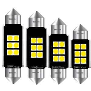 YLX 3W LED Bulb Canbus 12V Car Festoon Lamp 31mm 36mm 39mm 41mm 6500K White 3030 6SMD Car Interior Map Dome Trunk License Plate