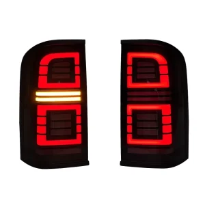 YU GUANG for Nissan Patrol Y61 Rear Lamp Red Tail Light LED Y61 Taillight Upgrade Plug and Play Taillight Indicators