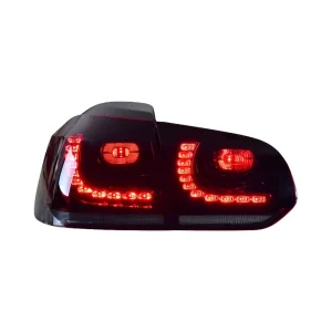 YU GUANG for Volkswagen Golf 6 Tail Light VW Taillights Rear Lamp Brake Lamp Stop Light LED Taillamp Assembly