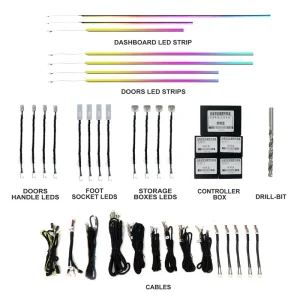 YZG Hot Selling Ambient Lighting Car Ambient Light for BMW 3 Series F30 F31 F34Car Interior Ambient Lighting