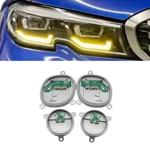 Yellow 63118496133 LED Angel Eye Daytime Running Light Turn Signal Modules for BMW 3 Series G20 G28 Low Version