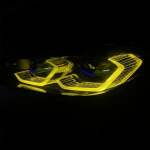 Yellow DRL for BMW 4 Series DRL M3 M4 I4 LED Board G22 G23 G26 G80 G82 G83 Daytime Running Light Lemon Yellow