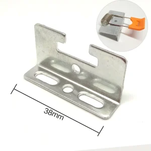 Yellow Stamping Metal Steel Lighting Accessories Nickel plated Springs Clips Panel Light Mounting Bracket LED Lights 20-120mm
