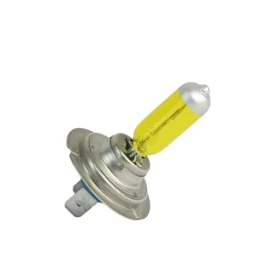 Yellow Tube H7 12V 55W Long Lifespan Quartz Glass Car Lighting Halogen Xenon Replacement Headlight