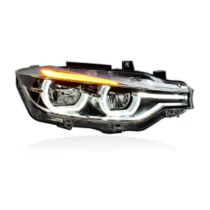 Yellow and White DRl Headlamp Plug and Play Halogen Xenon Headlights LED Laser Headlights for BMW 3 Series F30 F35