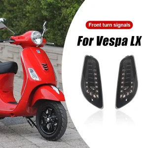 YongJin Automotive Parts Accessories Front Drl Light with Yellow Turn signal Light for vespa LX Motorcycle