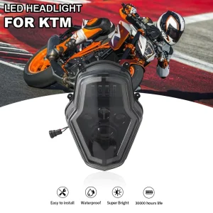 Yongjin Durable Quality Motorcycle LIghting Systems Headlamp with Hi Lo Beam for KTM Adventure 16