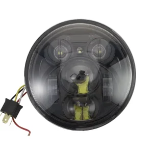 Yongjin Super Bright Motorcycle Lighting Systems Front Headlight with Hi Lo Beam for Harley Davidson