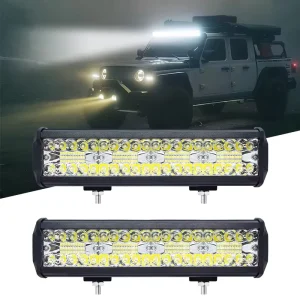 Your Logo Customized 3 Color LED Light Bar for Vehicles and Trucks Work Lighting Cars