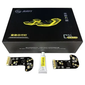 适用于宝马 Z4 G29 黄色 DRL 模块发光二极管板 CSL 风格黄色日间行车灯芯片