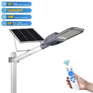 ZY Commercial Solar LED Street Light IP65 Road Aluminum Luz Solar De Calle Para Exterior De 100W 1000W Outdoor Streetlight