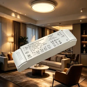 Zigbee Dimmable CCT Tuning LED Driver Tuya 9-40VDC Output Zigbee LED Driver Power Supply for Smart Lighting System