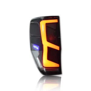 for 2012-2022 Ford Ranger Tail Light Assembly Modified LED Brake Light Driving Light Flowing Turn Signal