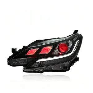 for 2013-2017 Toyota Reiz Headlight Assembly Modification Japanese Version LED Lens Daytime Running Lights Turn Signal