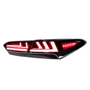 for 2018-2022 Toyota Camry Tail Light Assembly Modification LED Driving Light Turn Signal Flowing Light