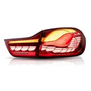 for 4 Series GTS Dragon Scale Tail Light Assembly SJC Model Twelve Voltage for M4 F32 F82 F33 F83 F36 418 420 430