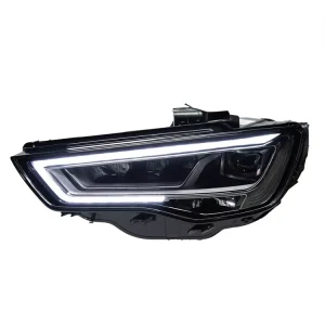 for Audi A3 Headlight Assembly Modification LED Daytime Running Lights Old to New S3 RS3 Daytime Running Lights