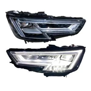 for Audi A4 A4L LED Headlights for Audi S4 B8 B9 B10 Original Used Left and Right Car Headlamp Automotive Parts