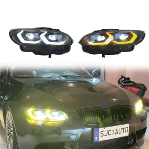for BMW 3 Series E92 Headlights Assembly Headlamp Front Light Car Accessories Plug and Play Lighting Systems