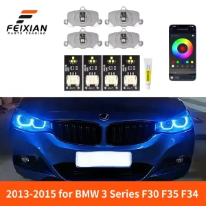for BMW 3 Series F30 F35 F34 Olden Lemon Yellow DRL LED Module Auto Lighting Mod Accessories