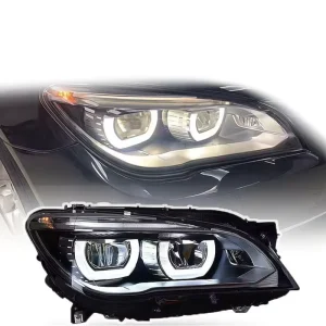 for BMW 7 Series F01 F02 Headlight 09-15 LED Car Lamps Daytime Running Lights DRL Turn Signals Auto Parts