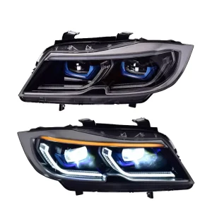 for BMW E90 3 Series E90 Headlight LED Head Lamps Upgrade Durable Front Lights DRL Car Accessories Customized Assembly