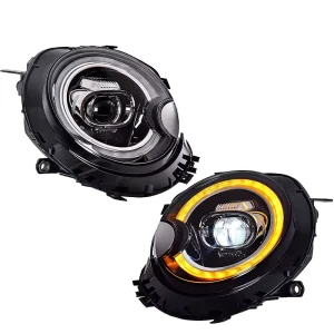 for BMW MINI Cooper R55 R56 R57 R58 R59 Headlamp Upgrade New LED Head Light DRL Dynamic LED Headlights