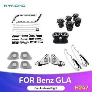 for Benz GLA H247 Ambient Light Auto Interior Lighting LED Lighting Lamp Car Ambient Light Automotive Ambient Lighting