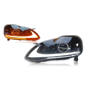 for Corolla LED Angel Eye DRL Headlights 12V Front Lamp with 6000K Color Temperature High Lumen Remanufactured