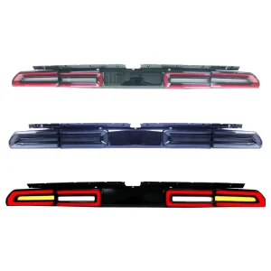 for Dodge Challenger Rear Lamp Upgrade LED Brake Lights Stop Lamp Car Accessories DRL Taillights Assembly