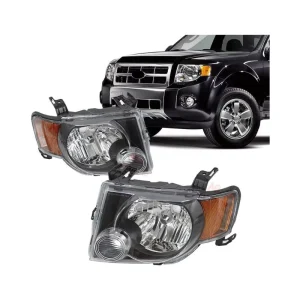 for Ford Escape Halogen & Xenon Headlight Assembly with New Condition H4 Bulb Shape