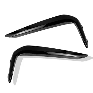 for G30 G38 BMW 5 Series M Sport Front Fog Light Trim Strips Eyebrow Lamp Cover 51118070541 51118070542