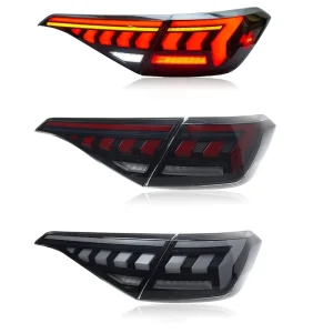 for Honda Civic New Modified Car Sedan Led Tail Light Stop Brake Running Led Rear Lamp