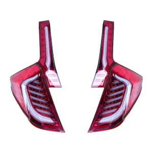 for Honda Fit GK5 Upgrade LED Taillight Turn Signals Flog Lamps Car Accessories Tail Lights Rear Lamps