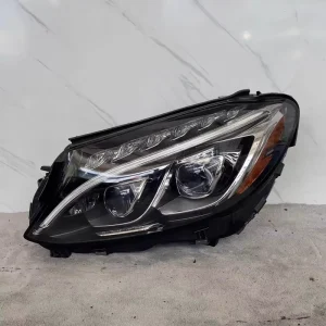 for Mercedes Benz C180 C200 C260 C300 C350eL W205 LED Headlight Assembly LED Running Lights