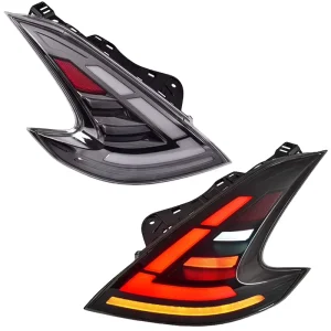 for Nissan 370Z Auto Parts Rear Light Upgrade LED Nissan Z34 Rear Lights Taillights Fog Back Lamps