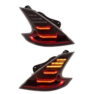 for Nissan 370z Plug and Play LED Tail Lights Rear Lamp Car Accessories Rear Back Indictor Lights Taillight