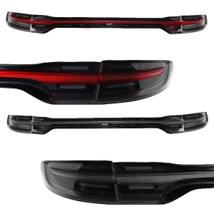 for Porsche Macan Taillights Back Brake Rear Light Upgraded Through Type LED Taillights Assembly