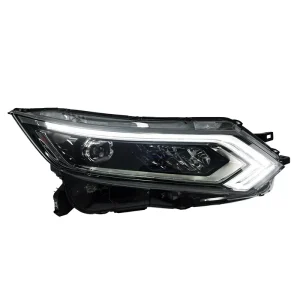 for Qashqai Headlight Assembly High Configuration 12 V 30 W LED Daytime Running Lights Turn Signals Lens