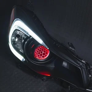 for Subaru Crosstrek Impreza 12 16 LED Headlights Demon Eyes Devil