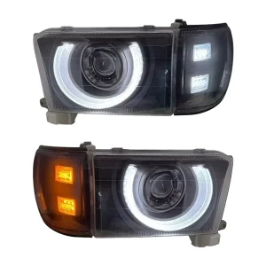 for Toyota 4Runner Headlight Auto Parts Front Head Light Upgrade LED Head Lamp DRL Headlights Head Lights