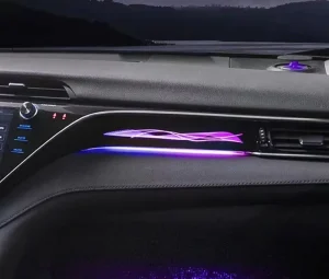 for Toyota Camry Ambient Light Kit Car Atmosphere Light LED 3D 64 Color Car LED Interior Door Atmosphere Lights