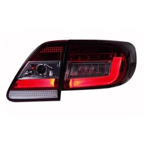 for Toyota Corolla Tail Light Assembly Modified LED Rear Taillight Flawing Turn Signal Lights New Condition Red Lens