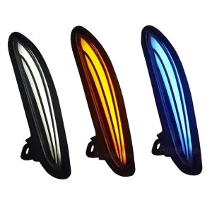 for Toyota Harrier Venza LE XLE LIMITED LED Driving Lamp with 3 Color Daytime Running Light Flash Turn Signal 12V