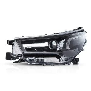 for Toyota Hilux Bi-LED Headlamp Assembly DRL Sequential Turn Signal Auto Headlights Plug and Play